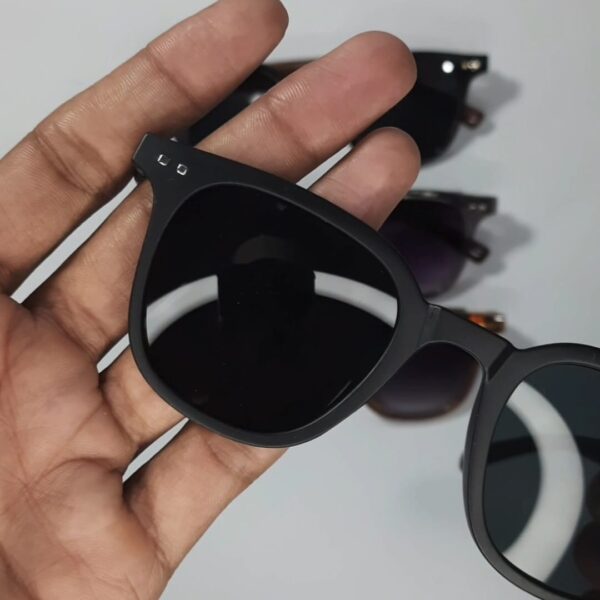 Wood Frame Sunglasses 2026 Best Quality Sunglass Mat Black
